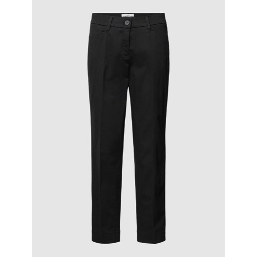 Spodnie materiałowe o kroju regular fit w kant model ‘STYLE.MARA’ ze sklepu Peek&Cloppenburg  w kategorii Spodnie damskie - zdjęcie 168991342