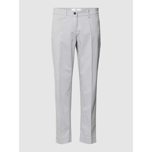 Spodnie materiałowe o kroju regular fit w kant model ‘STYLE.MARA’ ze sklepu Peek&Cloppenburg  w kategorii Spodnie damskie - zdjęcie 168991612