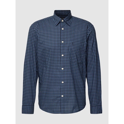 Koszula casualowa o kroju regular fit w kratkę vichy ze sklepu Peek&Cloppenburg  w kategorii Koszule męskie - zdjęcie 168991692