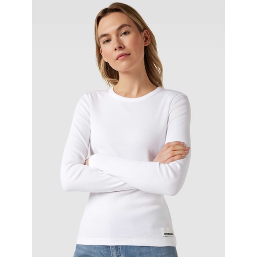 Bluzka z długim rękawem i detalem z logo model ‘JAALIA’ M Peek&Cloppenburg 
