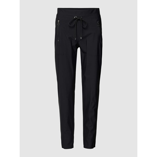 Spodnie o skróconym kroju model ‘EASY ACTIVE’ ze sklepu Peek&Cloppenburg  w kategorii Spodnie damskie - zdjęcie 168992074