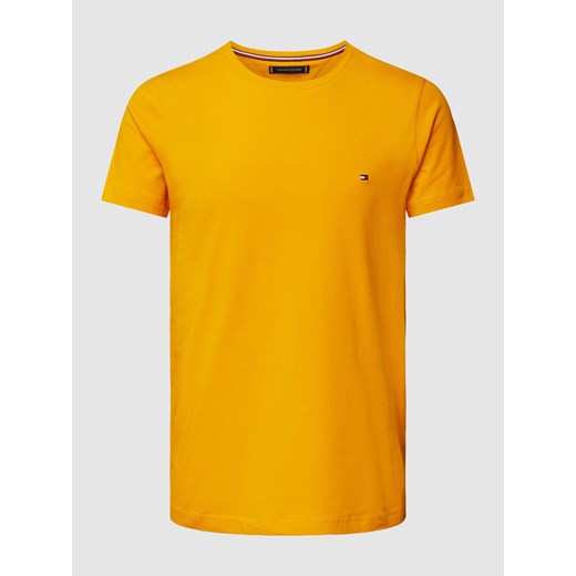 T-shirt o kroju slim fit z wyhaftowanym logo ze sklepu Peek&Cloppenburg  w kategorii T-shirty męskie - zdjęcie 168992080