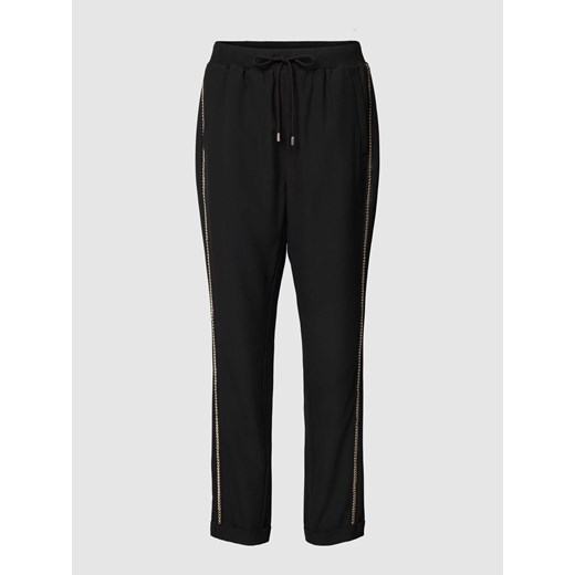 Spodnie o skróconym kroju regular fit ze sklepu Peek&Cloppenburg  w kategorii Spodnie damskie - zdjęcie 168992164