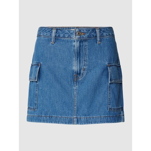 Spódnica jeansowa z kieszeniami cargo ze sklepu Peek&Cloppenburg  w kategorii Spódnice - zdjęcie 168992392