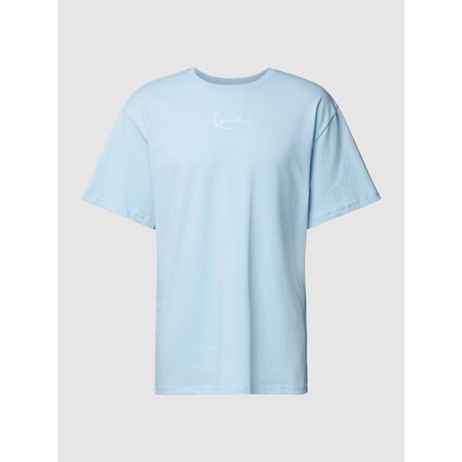 T-shirt z wyhaftowanym logo ze sklepu Peek&Cloppenburg  w kategorii T-shirty męskie - zdjęcie 168992463
