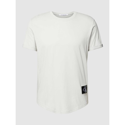 T-shirt z naszywką z logo ze sklepu Peek&Cloppenburg  w kategorii T-shirty męskie - zdjęcie 168992481