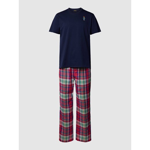 Piżama z wyhaftowanym motywem ze sklepu Peek&Cloppenburg  w kategorii Piżamy męskie - zdjęcie 168992582
