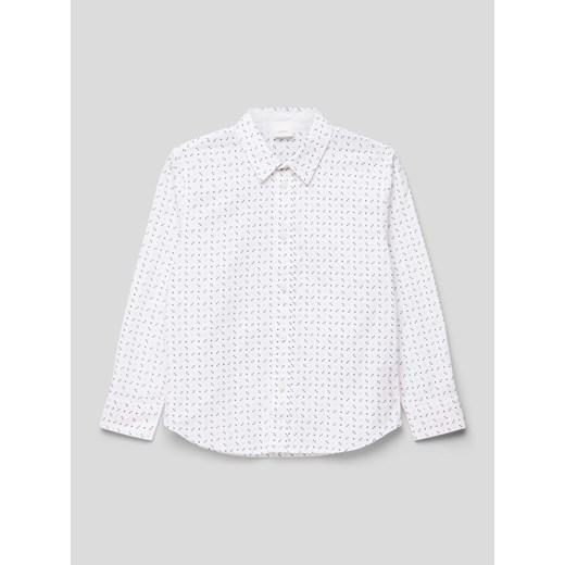 Koszula o kroju regular fit ze wzorem na całej powierzchni ze sklepu Peek&Cloppenburg  w kategorii Koszule chłopięce - zdjęcie 168992720