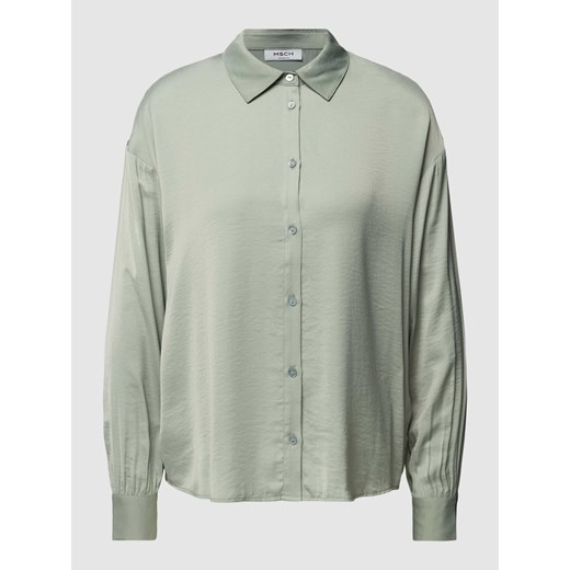 Bluzka koszulowa z listwą guzikową model ‘SANDELINA’ ze sklepu Peek&Cloppenburg  w kategorii Koszule damskie - zdjęcie 168992770