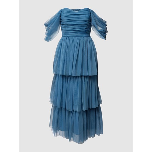 Sukienka koktajlowa z odkrytymi ramionami ze sklepu Peek&Cloppenburg  w kategorii Sukienki - zdjęcie 168992921