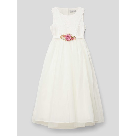 Sukienka z kwiatową aplikacją ze sklepu Peek&Cloppenburg  w kategorii Sukienki dziewczęce - zdjęcie 168993214