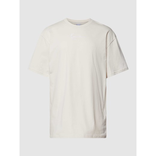 T-shirt z wyhaftowanym logo ze sklepu Peek&Cloppenburg  w kategorii T-shirty męskie - zdjęcie 168993242