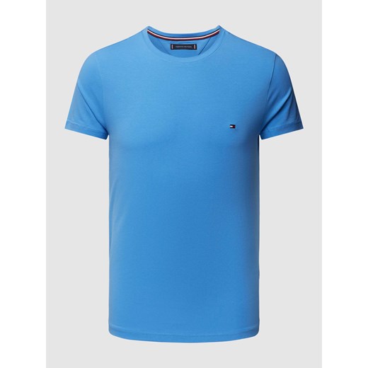 T-shirt o kroju slim fit z wyhaftowanym logo ze sklepu Peek&Cloppenburg  w kategorii T-shirty męskie - zdjęcie 168994244