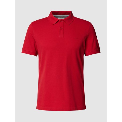 Koszulka polo w jednolitym kolorze ze sklepu Peek&Cloppenburg  w kategorii T-shirty męskie - zdjęcie 168994672
