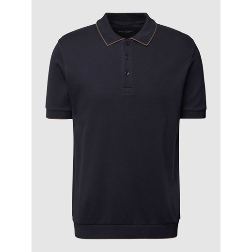Koszulka polo o kroju regular fit z paskami w kontrastowym kolorze ze sklepu Peek&Cloppenburg  w kategorii T-shirty męskie - zdjęcie 168994943