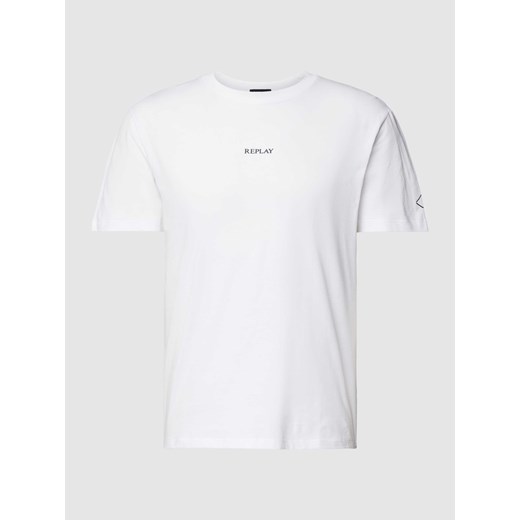 T-shirt z nadrukiem z logo ze sklepu Peek&Cloppenburg  w kategorii T-shirty męskie - zdjęcie 168995040