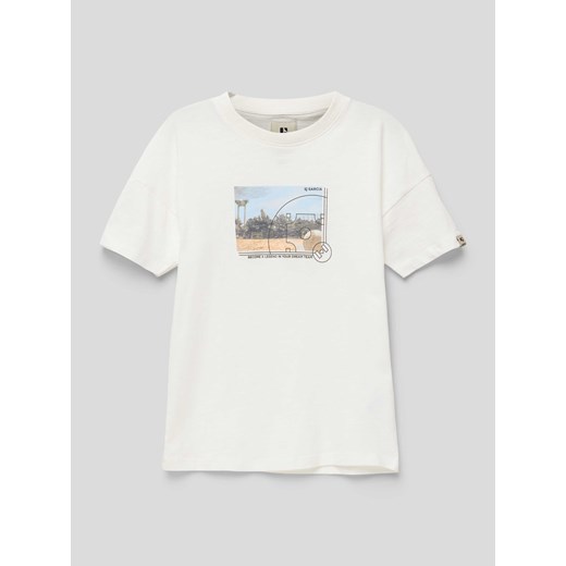 T-shirt z nadrukowanym motywem ze sklepu Peek&Cloppenburg  w kategorii T-shirty chłopięce - zdjęcie 168995042