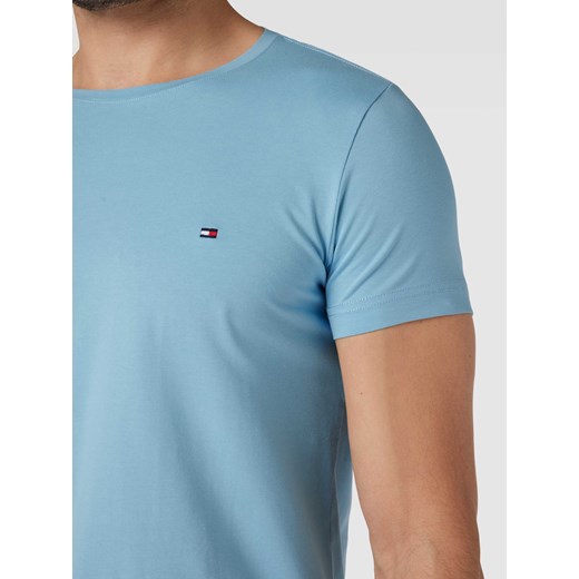 T-shirt o kroju slim fit z wyhaftowanym logo Tommy Hilfiger XXXL Peek&Cloppenburg 