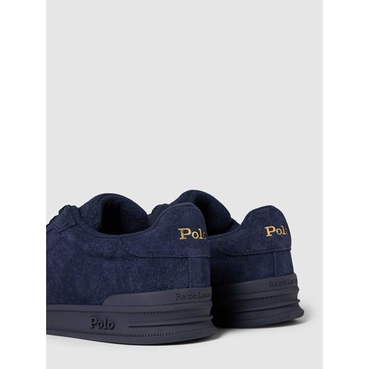 Polo Ralph Lauren buty sportowe męskie granatowe sznurowane 