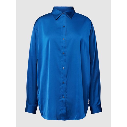Bluzka koszulowa z imitacji satyny model ‘Ecosy’ ze sklepu Peek&Cloppenburg  w kategorii Koszule damskie - zdjęcie 168995261