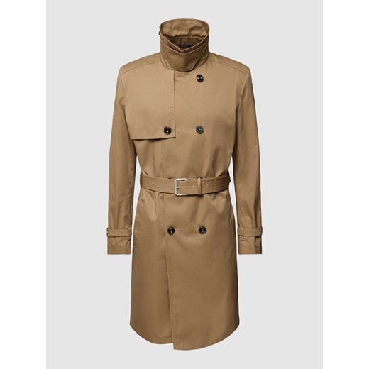 Płaszcz z paskiem w talii model ‘Maluks’ ze sklepu Peek&Cloppenburg  w kategorii Płaszcze męskie - zdjęcie 168995422