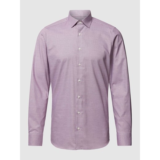 Koszula biznesowa o kroju slim fit z listwą guzikową ze sklepu Peek&Cloppenburg  w kategorii Koszule męskie - zdjęcie 168995532