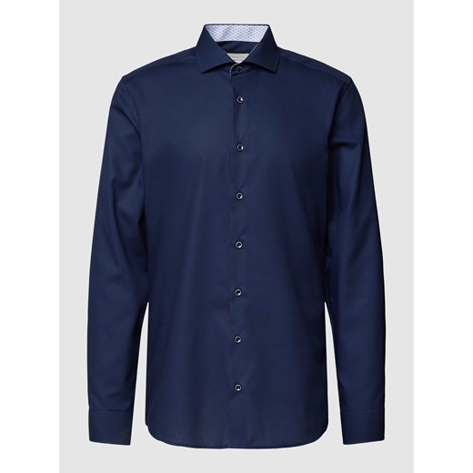 Koszula biznesowa o kroju slim fit z kołnierzykiem typu cutaway ze sklepu Peek&Cloppenburg  w kategorii Koszule męskie - zdjęcie 168995690