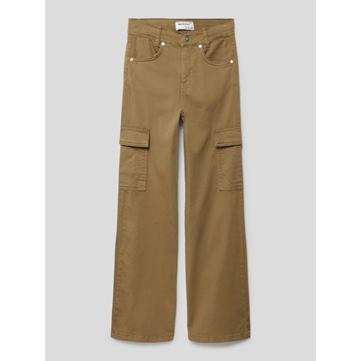 Spodnie z z kieszeniami cargo ze sklepu Peek&Cloppenburg  w kategorii Spodnie dziewczęce - zdjęcie 168995784