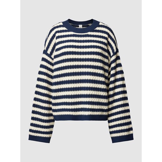 Sweter z dzianiny ze wzorem w paski model ‘Blues’ ze sklepu Peek&Cloppenburg  w kategorii Swetry damskie - zdjęcie 168995852