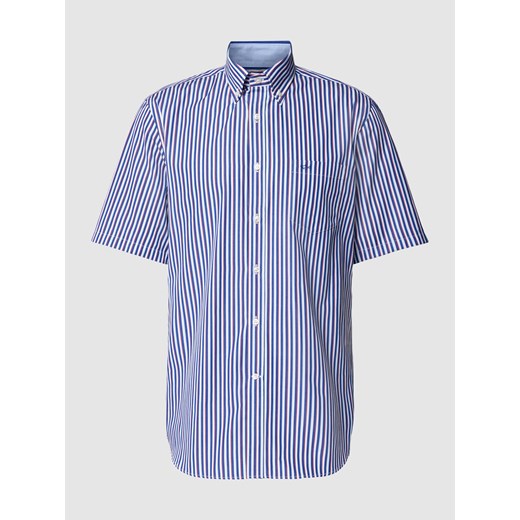 Koszula casualowa o kroju regular fit z wzorem w paski ze sklepu Peek&Cloppenburg  w kategorii Koszule męskie - zdjęcie 168995864