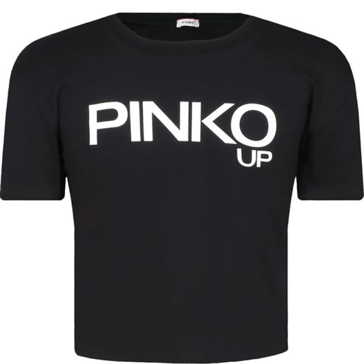 Pinko UP T-shirt JERSEY | Cropped Fit ze sklepu Gomez Fashion Store w kategorii Bluzki dziewczęce - zdjęcie 169001781