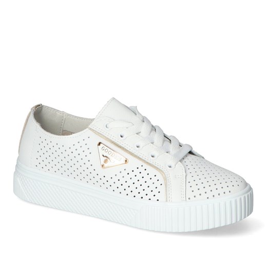 Sneakersy Goodin GD-FT-104 Białe ze sklepu Arturo-obuwie w kategorii Trampki damskie - zdjęcie 169003874