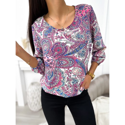 Bluzka w Orientalny Wzór Modnakiecka.pl 48 ModnaKiecka.pl