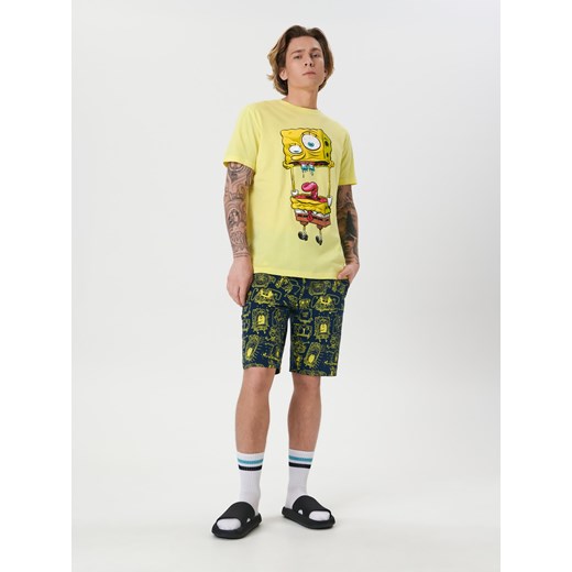 Sinsay - Koszulka SpongeBob - żółty Sinsay S okazyjna cena Sinsay