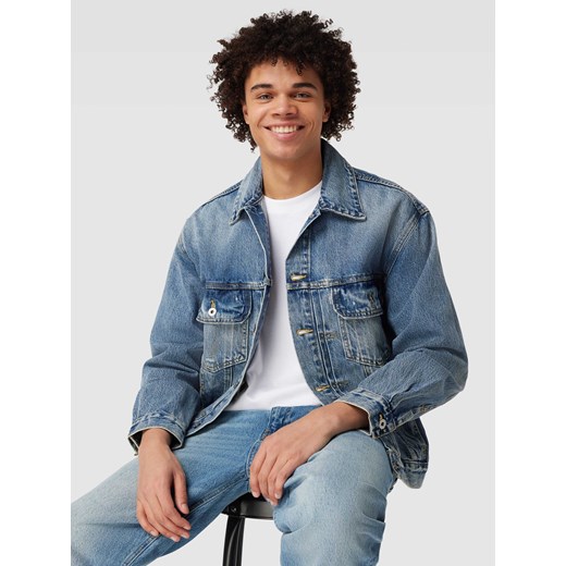 Kurtka jeansowa z listwą guzikową model ‘ALIN’ L Peek&Cloppenburg 