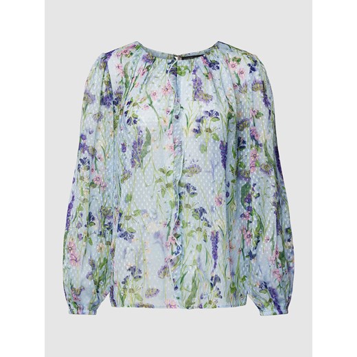 Bluzka z kwiatowym nadrukiem na całej powierzchni ze sklepu Peek&Cloppenburg  w kategorii Bluzki damskie - zdjęcie 169005004