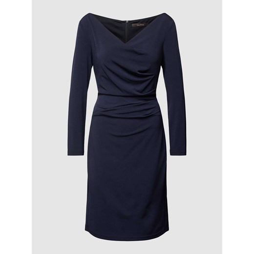 Sukienka koktajlowa o długości do kolan z drapowaniami ze sklepu Peek&Cloppenburg  w kategorii Sukienki - zdjęcie 169005150