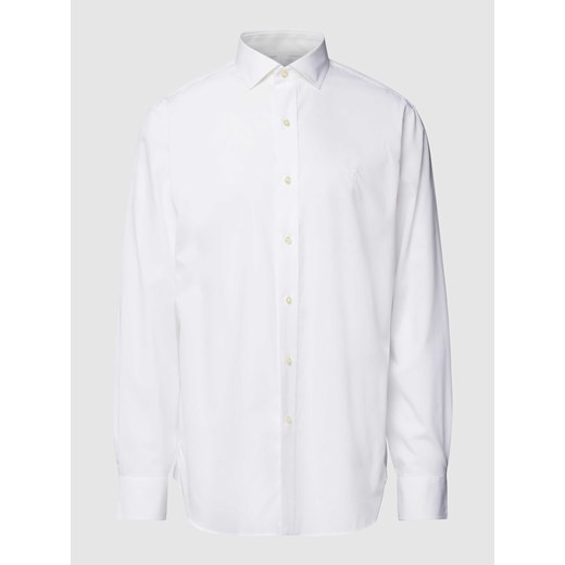 Koszula biznesowa o kroju custom fit z kołnierzykiem typu kent ze sklepu Peek&Cloppenburg  w kategorii Koszule męskie - zdjęcie 169005152