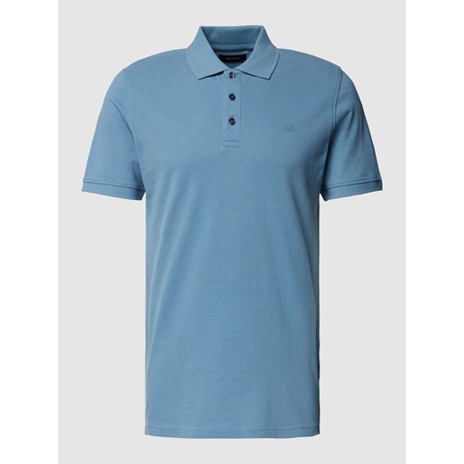 Koszulka polo z detalem z logo model ‘MApoleo’ ze sklepu Peek&Cloppenburg  w kategorii T-shirty męskie - zdjęcie 169005332