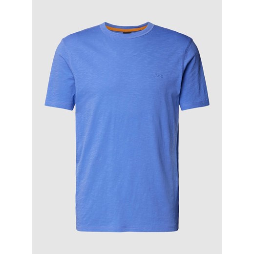 T-shirt z detalem z logo ze sklepu Peek&Cloppenburg  w kategorii T-shirty męskie - zdjęcie 169005370