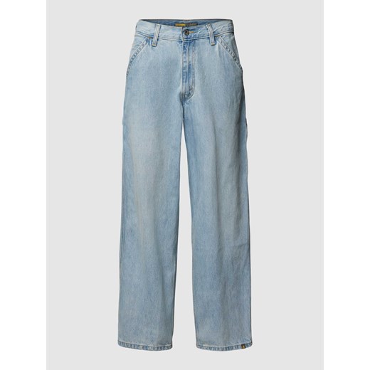 Jeansy o kroju baggy fit z czystej bawełny ze sklepu Peek&Cloppenburg  w kategorii Jeansy męskie - zdjęcie 169005480