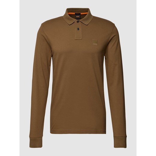 Koszulka polo z długimi rękawami model ‘Passerby’ ze sklepu Peek&Cloppenburg  w kategorii T-shirty męskie - zdjęcie 169005821