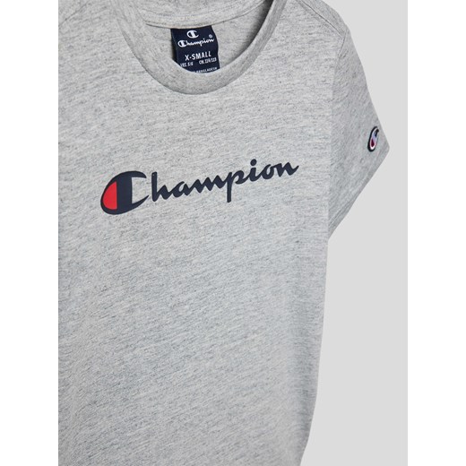 T-shirt chłopięce Champion z bawełny z krótkimi rękawami 