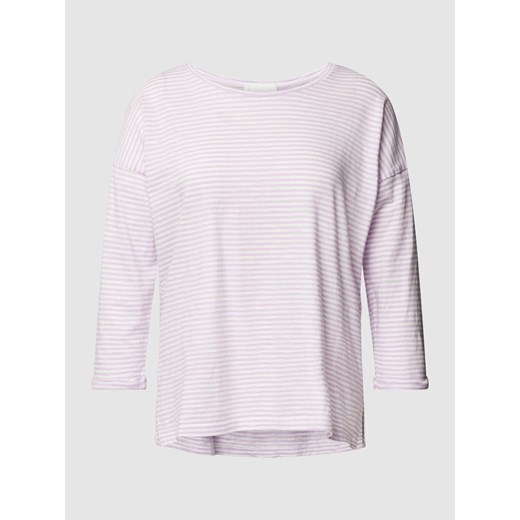 Bluzka z długim rękawem i wzorem w paski model ‘SIANA LOVE’ ze sklepu Peek&Cloppenburg  w kategorii Bluzki damskie - zdjęcie 169006062