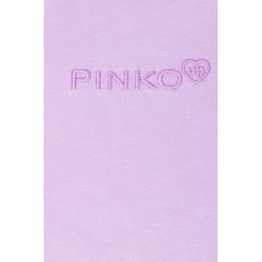 Bluzka dziewczęca Pinko fioletowa bawełniana 