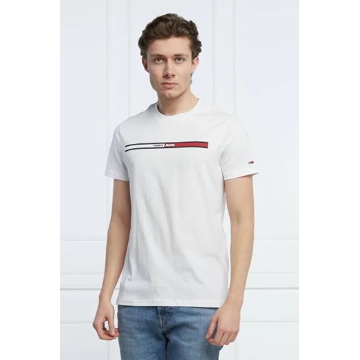 T-shirt męski Tommy Jeans z krótkim rękawem