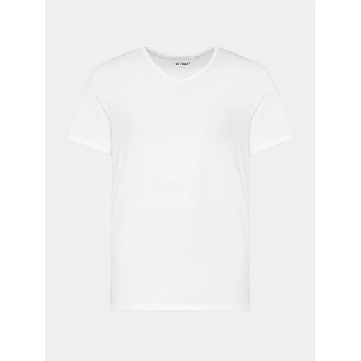 Mustang Komplet 2 t-shirtów 1014664 Biały Regular Fit Mustang M MODIVO