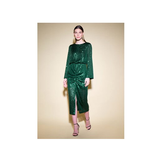 Joseph Ribkoff Sukienka koktajlowa 234714 Zielony Regular Fit ze sklepu MODIVO w kategorii Sukienki - zdjęcie 169015144