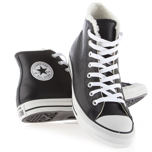 Converse CT Hi 144726 sklep-luz-pl czarny futra