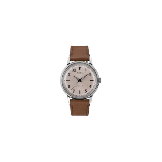 Timex Zegarek Automatic Brązowy OS MODIVO